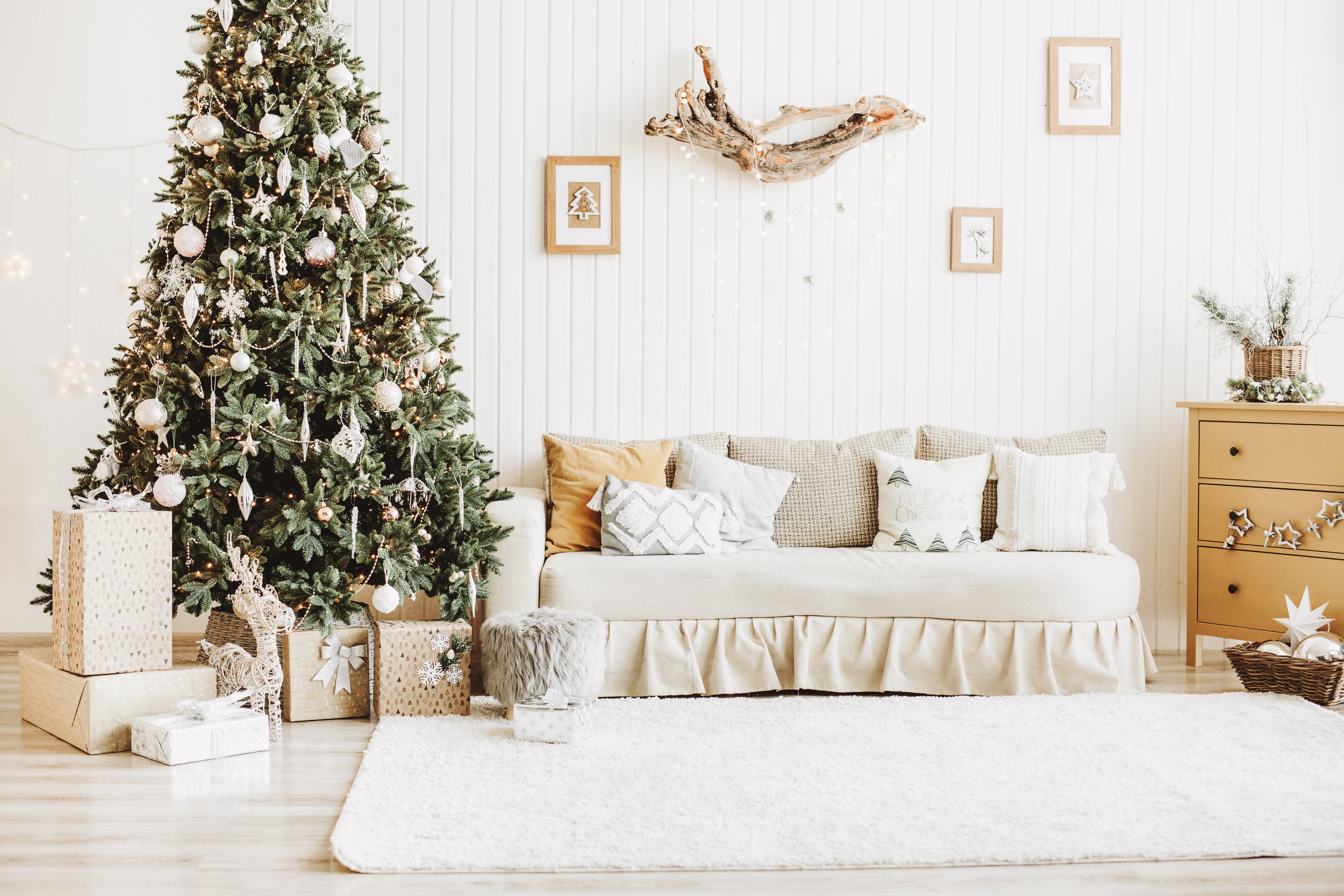 Decorated Christmas Home